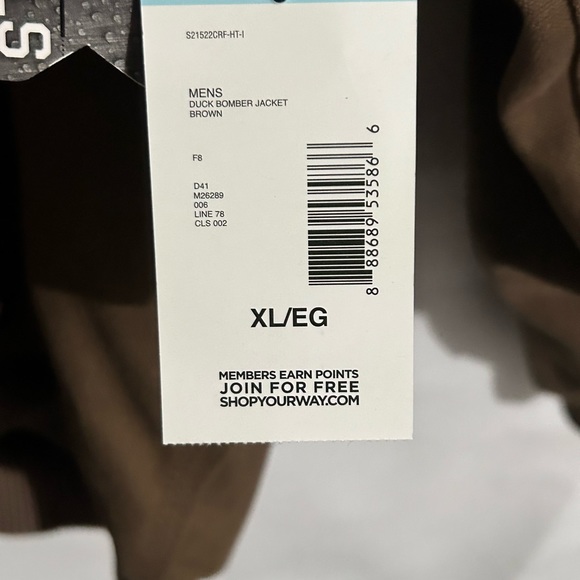 COPY - Craftsman SEARS duck bomber jacket men - Picture 8 of 16